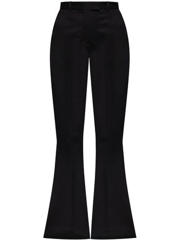 THE ATTICO - Black wool flare pants