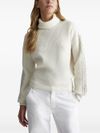 liu jo - Rhinestone embellishment sweater - 1