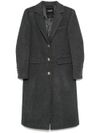 liu jo - Wool blend single-breasted coat