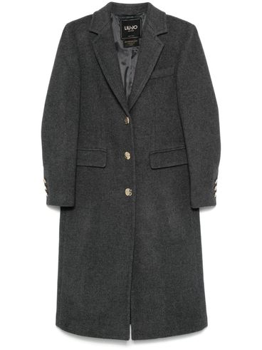 LIU JO - Wool blend single-breasted coat