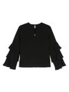 liu jo - Blusa con dettaglio rouches - 1