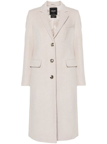 LIU JO - Wool blend single-breasted coat