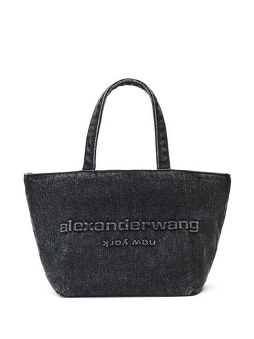 ALEXANDER WANG - Small Punch denim shopping bag