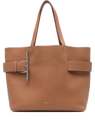 ALEXANDER McQUEEN - T-bar Sling calf leather tote bag