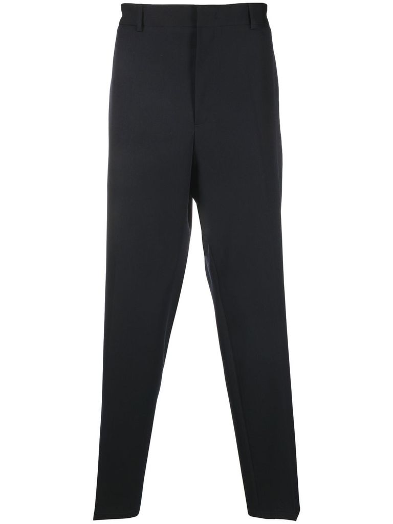 Jil Sander Straight Leg Trousers In Blue