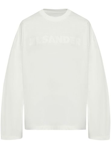 JIL SANDER - T-shirt con stampa del logo sulla parte anteriore