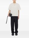 jil sander - T-shirt in cotone con maniche 3/4 - 5