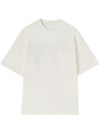 jil sander - T-shirt in cotone con maniche 3/4