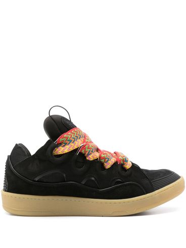 LANVIN - Sneaker in pelle con design imbottito