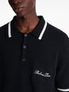 balmain - Cotton Polo with Logo on the Chest - 1