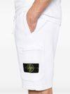 stone island - Shorts con Patch logo Compass - 4