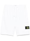 stone island - Shorts con Patch logo Compass