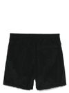 stone island - Shorts mare nero con Logo - 1