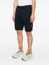 stone island - Shorts con patch Logo compass - 1