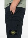 stone island - Shorts con patch Logo compass - 3