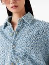 stella mccartney - Giacca camicia in cotone bouclé - 1