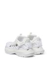 versace - Sneakers bianche con design a pannelli e dettagli cut-out - 4