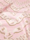 versace - Foulard rosa con stampa Barocco - 1