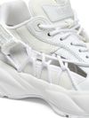 versace - Sneakers bianche con design a pannelli e dettagli cut-out - 2