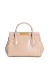 dolce & gabbana - Pink leather tote bag with DG logo - 2