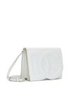 dolce & gabbana - White leather shoulder bag with DG logo - 2