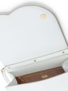 dolce & gabbana - White leather shoulder bag with DG logo - 4