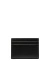 dolce & gabbana - Balck leather cardholder with embossed DG logo - 2