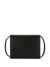 dolce & gabbana - Black leather shoulder bag with DG logo - 4