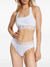 versace - Reggiseno con fascia elastica e motivo logo Greca - 1