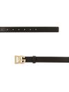 dolce & gabbana - Iconic gold DG logo buckle belt - 1