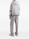 dolce & gabbana - Felpa girocollo in cotone grigio - 3