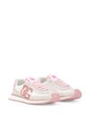 dolce & gabbana - Sneakers rosa bianca con logo DG - 2