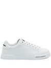 dolce & gabbana - Portofino sneakers in white leather with logo lettering