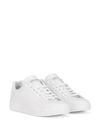 dolce & gabbana - Portofino sneakers in white calfskin leather - 1