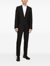 dolce & gabbana - Blue virgin wool single-breasted suit - 1