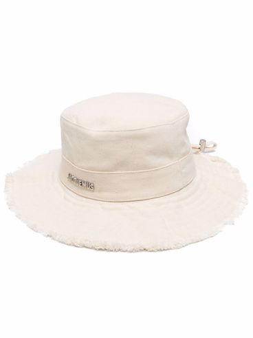 JACQUEMUS - Cappello con tesa e logo