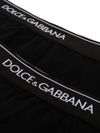 dolce & gabbana - Boxer confezione da due in cotone nero con logo - 3