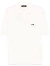 dolce & gabbana - White cotton polo with logo tag