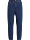 dolce & gabbana - Jeans lunghi ampi in cotone