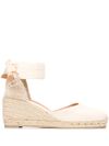 castaner - Espadrilles Carina ivory jute wedge