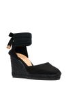 castaner - Carina espadrilles in black jute. - 1