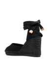 castaner - Carina espadrilles in black jute. - 2