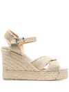 castaner - Carina espadrilles beige jute with a wedge