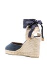 castaner - Carina espadrilles in light blue jute with a wedge - 2