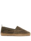 castaner - Pablo espadrilles low-cut in green cotton