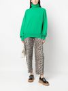 ganni - Jeans con stampa leopardata - 2