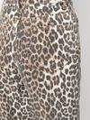 ganni - Jeans con stampa leopardata - 4