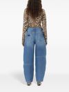 ganni - Blu jeans con effetto lavato - 2