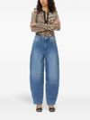 ganni - Blu jeans con effetto lavato - 3