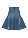 ganni - Gonna midi in blue jeans - 1